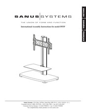 Sanus PFFP Instrucciones De Armado