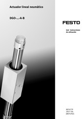 Festo DGO A-B Serie Instrucciones De Utilizacion