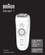 Braun Silk épil 7 7681 WD Manual Del Usario