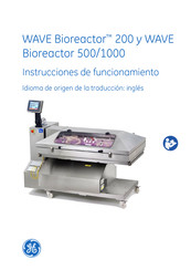 GE WAVE Bioreactor 200 Instruccionesde Funcionamiento