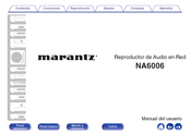 Marantz NA6006 Manual De Instrucciones