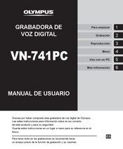 Olympus VN-741PC Manual De Usuario