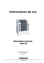 Collomix TORO 30 Instrucciones De Uso