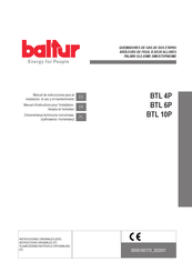 baltur BTL 10P Manual De Instrucciones Para La Instalación, El Uso Y El Mantenimiento