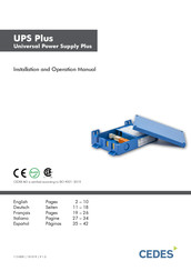 Cedes UPS Plus Manual Del Usuario