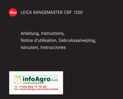 Leica RANGEMASTER CRF 1200 Instrucciones