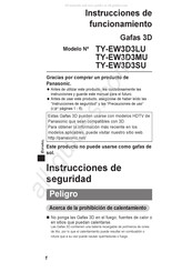 Panasonic TY-EW3D3MU Instrucciones De Funcionamiento