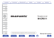 Marantz M-CR511 Manual Del Usuario