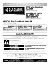 Whirlpool Gladiator Garageworks GAWGXXB2XG Instrucciones De Ensamblaje