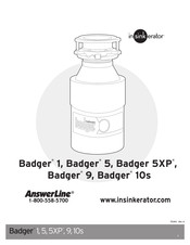 InSinkErator Badger 9 Manual Del Usuario