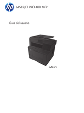 HP LASERJET PRO 400 M425 Guia Del Usuario