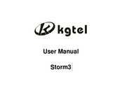 kgtel Storm3 Manual Del Usuario