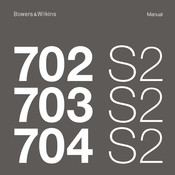 Bowers & Wilkins 702 S2 Manual De Usuario