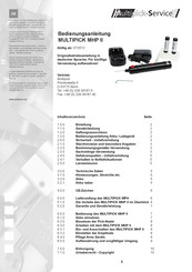 Multipick MHP II Manual De Instrucciones