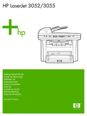 HP LaserJet 3055 Guía De Instalación Inicial