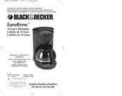 Black and Decker EuroBrew DCME10 Instructivo Antes De Usar El Producto