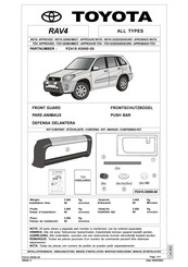 Toyota RAV4 PZ415-X0950-00 Manual De Instalación