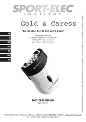 SPORT-ELEC Gold & Caress Manual Del Usuario