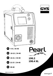GYS PEARL 190.2 Manual Del Usuario