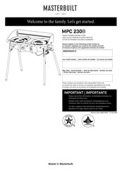 Masterbuilt MPC 230B Manual Del Usario