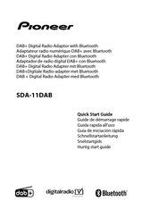Pioneer SDA-11DAB Guía De Iniciación Rápida