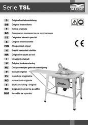 Altrad Lescha TSL Serie Manual De Instrucciones Original