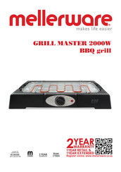 Mellerware GRILL MASTER 2000W Manual Del Usario