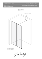 Jacob Delafon E14W120-BLV Manual De Instalación