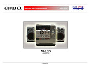 Aiwa NSX-R70L Manual De Entrenamiento