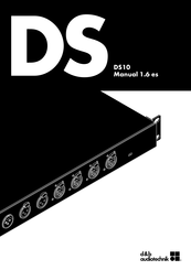 d&b audiotechnik DS10 Manual