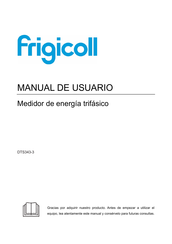 Frigicoll DTS343-3 Manual De Usuario