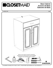 ClosetMaid 12140 Manual Del Usuario