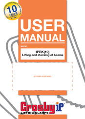 Crosby IP IPBK Manual De Usuario