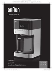 Braun KF 7155 Manual Del Usuario