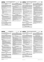 Asco 316 Serie Instrucciones De Instalación Y Mantenimiento