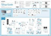 Sony BRAVIA XBR-55X930D Guía De Configuración