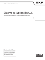 Lincoln SKF CLK Manual De Montaje