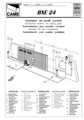 CAME BXE 24 Manual Del Usario