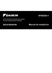 Daikin BDU510B250VM Manual De Instalación