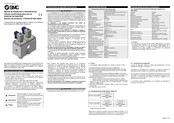 Smc VV3CH5-5D-06G-X65A Manual De Instalación Y Mantenimiento