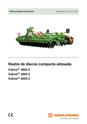 Amazone CatrosXL 5003-2 Instrucciones De Servicio