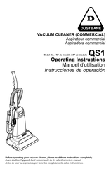 Dustbane QS1 Instrucciones De Operación