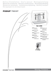 ERARD PODUP TWIST 2498 Manual De Instalación