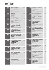 Wolf BMK-F Instrucciones De Montaje
