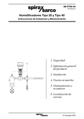 Spirax Sarco 40 Instrucciones De Instalación Y Mantenimiento