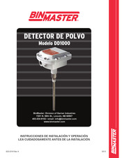 BinMaster DD1000 Manual De Instrucciones