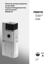 Festo MS6N-SV E-ASIS Serie Instrucciones De Utilizacion