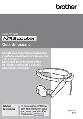 Brother AIRSCOUTER WD-200 Serie Guía Del Usario