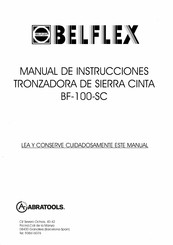 ABRATOOLS BELFLEX BF-100-SC Manual De Instrucciones