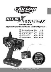 Carson Reflex Wheel-X Instrucciones